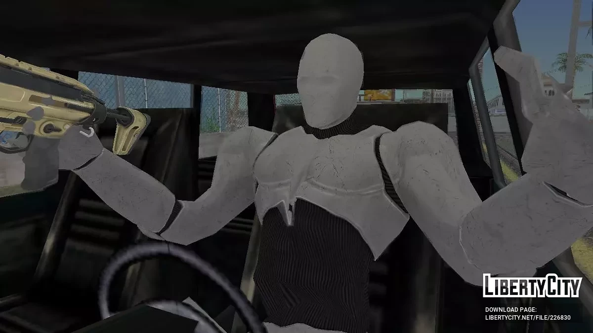Trainingspuppe aus Tekken 8 / GTA San Andreas