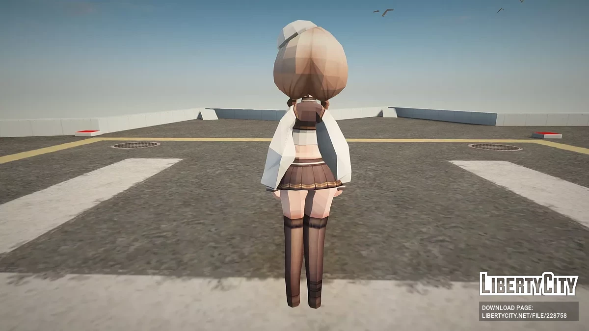 Bready de Goddess of Victory: Nikke / GTA San Andreas