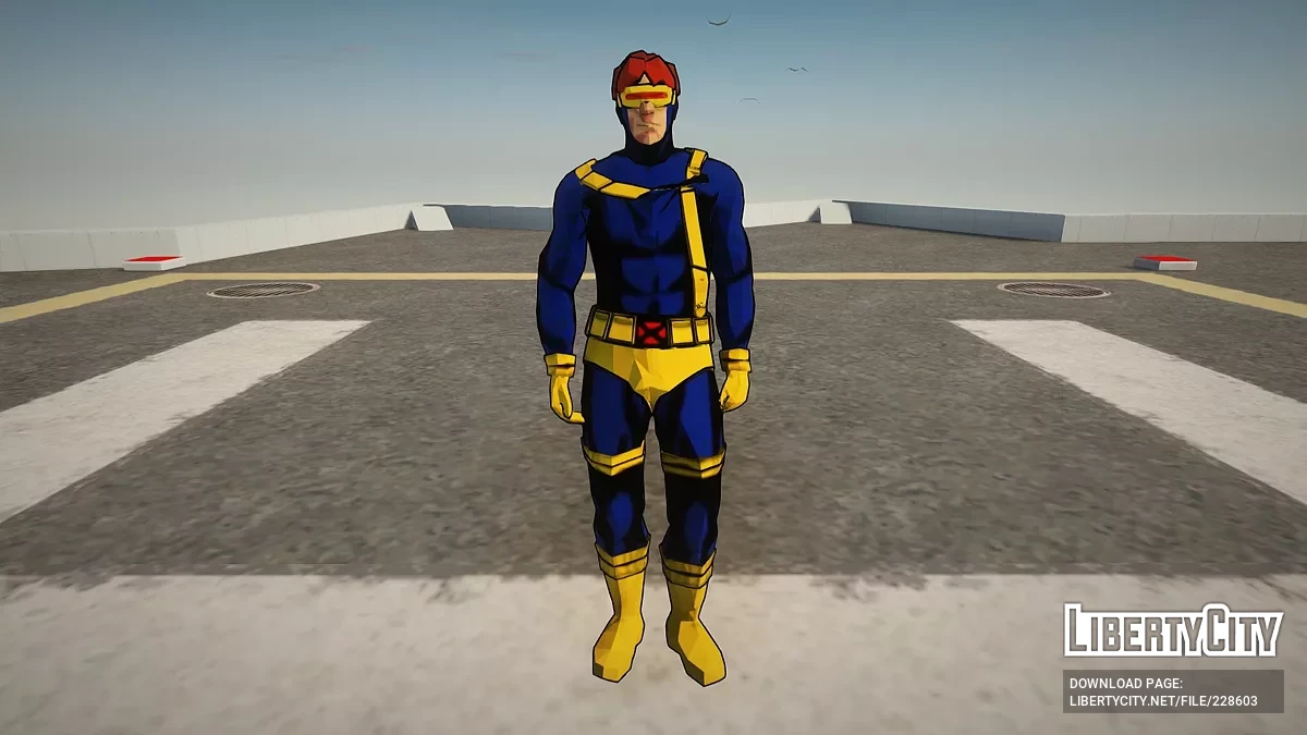 Cyclops dari X-Men '97 / GTA San Andreas