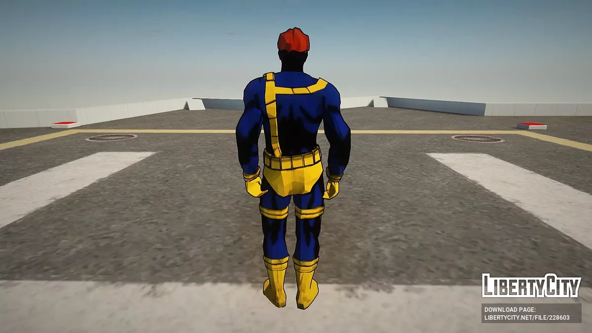 Cyclops dari X-Men '97 / GTA San Andreas