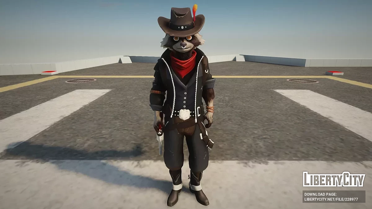 Clyde з Fortnite / GTA San Andreas
