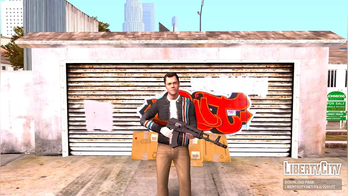 Johnny Knoxville from Jackass: The Game / GTA San Andreas