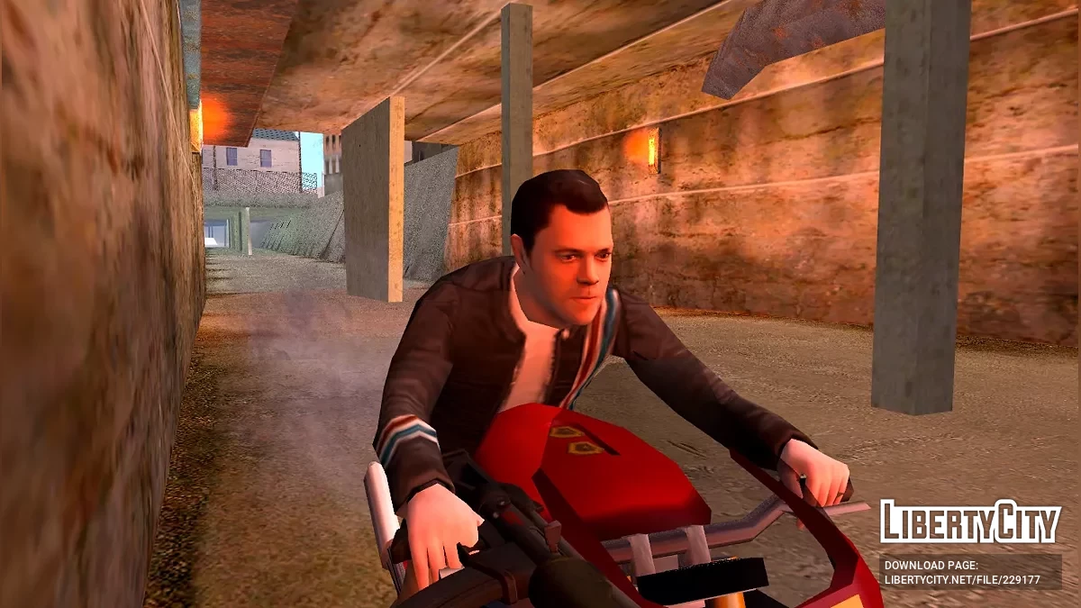 Johnny Knoxville from Jackass: The Game / GTA San Andreas