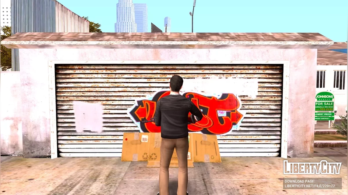 Johnny Knoxville from Jackass: The Game / GTA San Andreas
