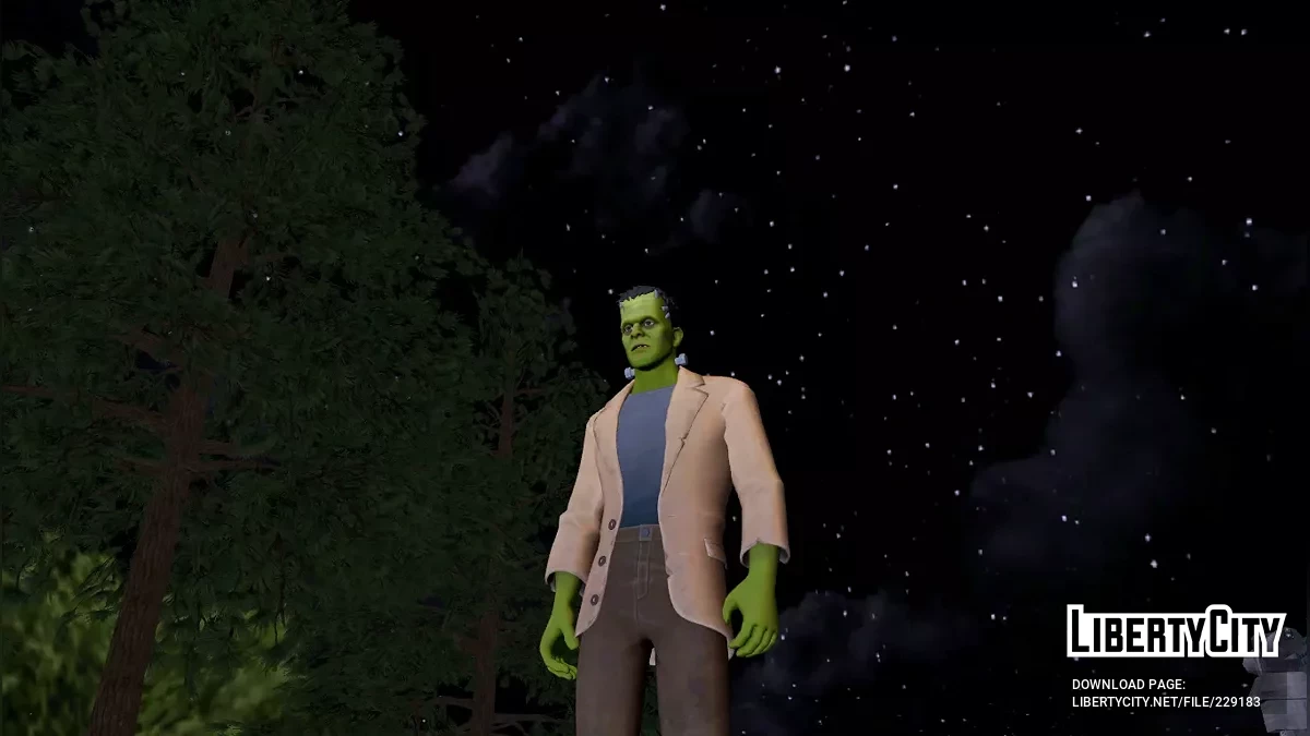 Frankenstein from Fortnite / GTA San Andreas
