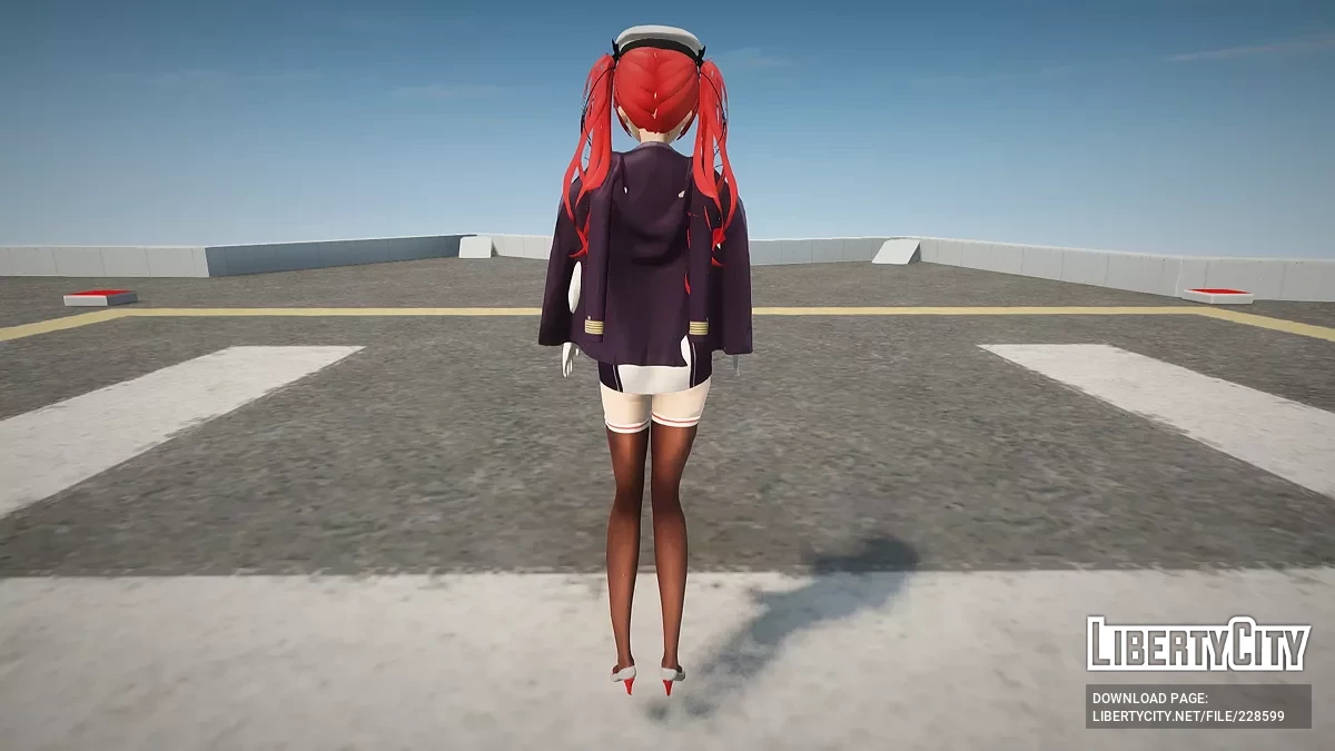 Honolulu dari Azur Lane / GTA San Andreas