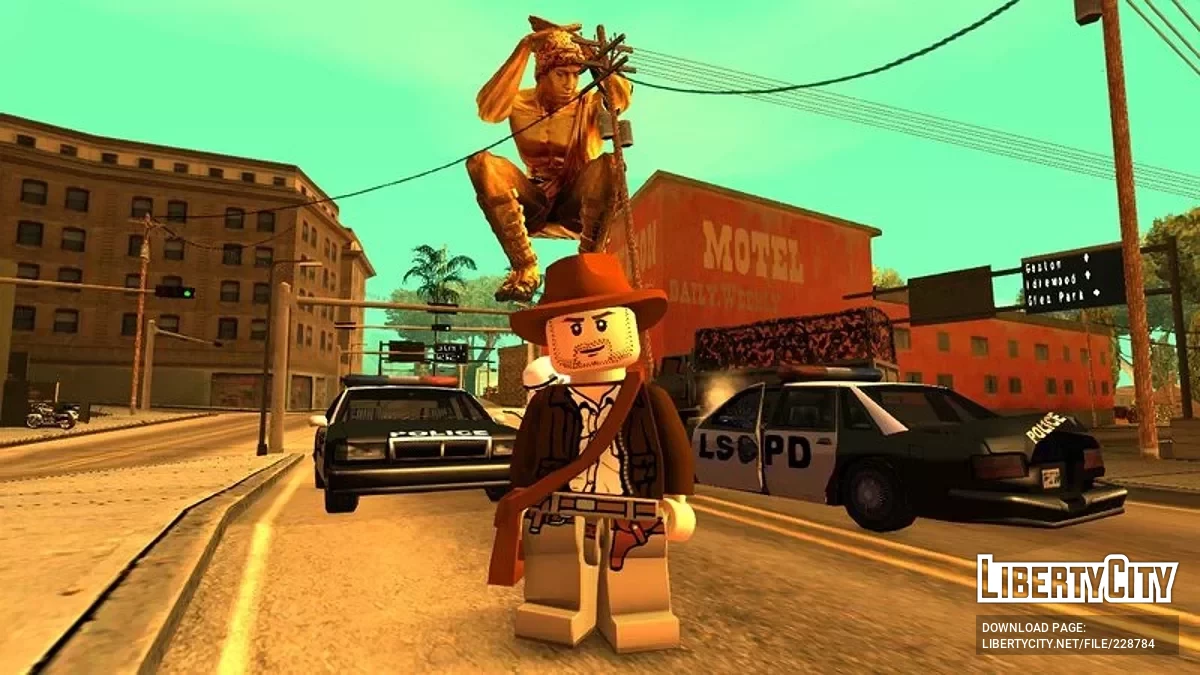 LEGO Indiana Jones: Indiana Jones / GTA San Andreas