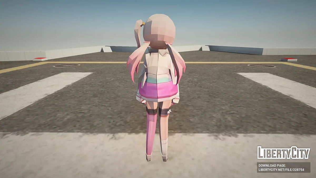 Jackal de Goddess of Victory: Nikke / GTA San Andreas