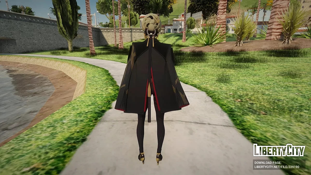 Zenless Zone Zero'dan Evelin Chevalier / GTA San Andreas