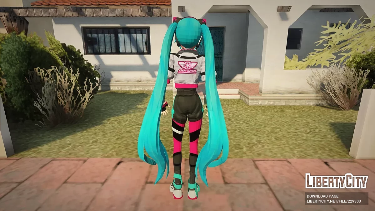 Hatsune Miku de Sonic Racing Crossworlds / GTA San Andreas
