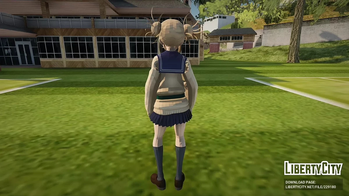 Himiko Toga - School from My Hero Academia One's Justice / GTA San Andreas
