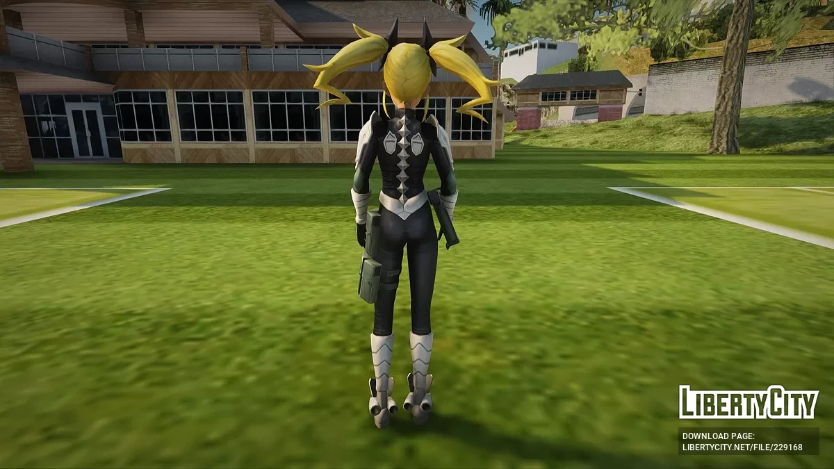 Kikoru Shinomiya from Kaiju No. 8 / GTA San Andreas