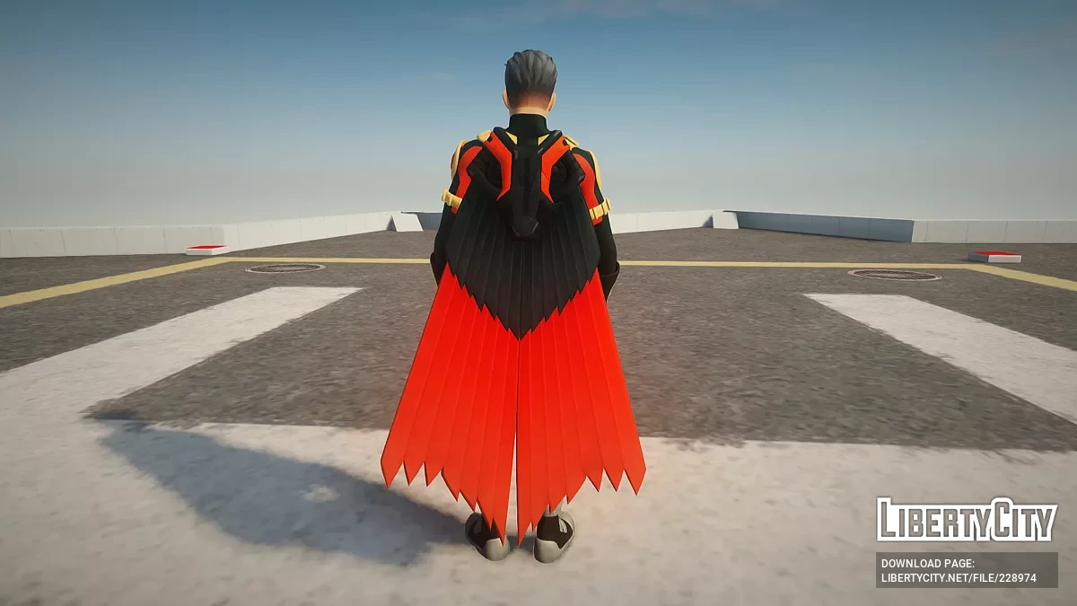Robin Vermelho de Fortnite / GTA San Andreas