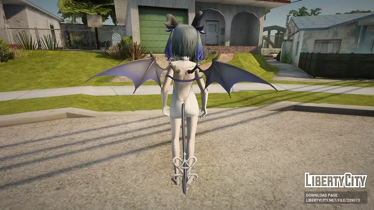 Lavi Chuchu Marsz w kostiumie Hestii z #COMPASS / NND Compass / GTA San Andreas