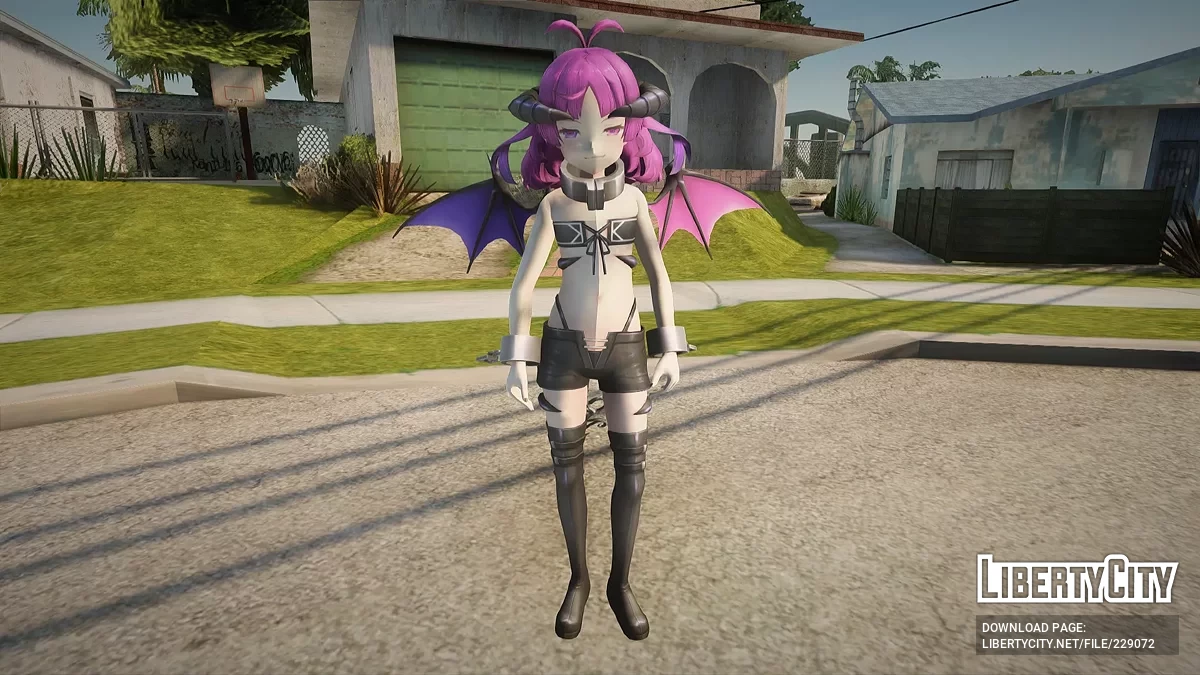Lavi Chuchu Marsz w kostiumie Kishiriki z #COMPASS / NND Compass / GTA San Andreas