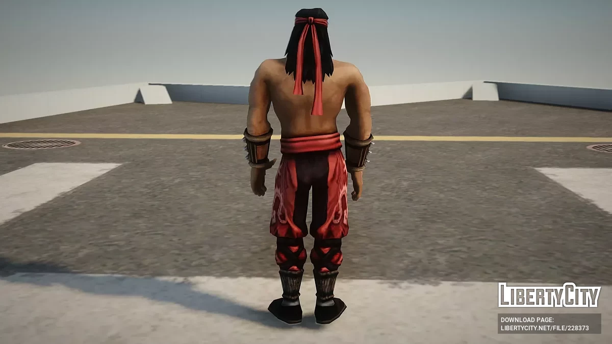 Liu Kang Mortal Kombat Shaolin Monks / GTA San Andreas