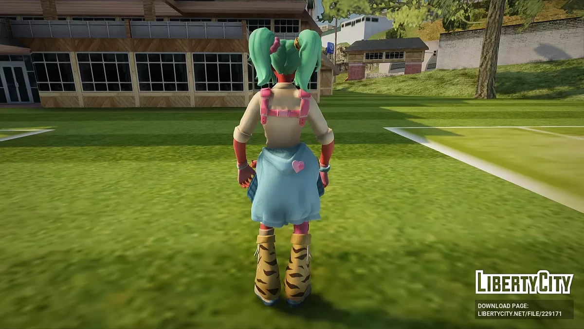 Nemia from Fortnite / GTA San Andreas