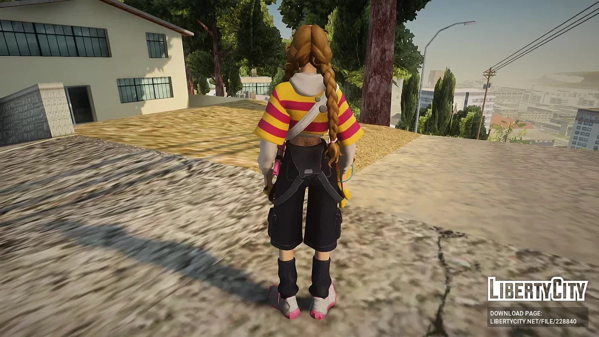 Pixelle from Fortnite / GTA San Andreas