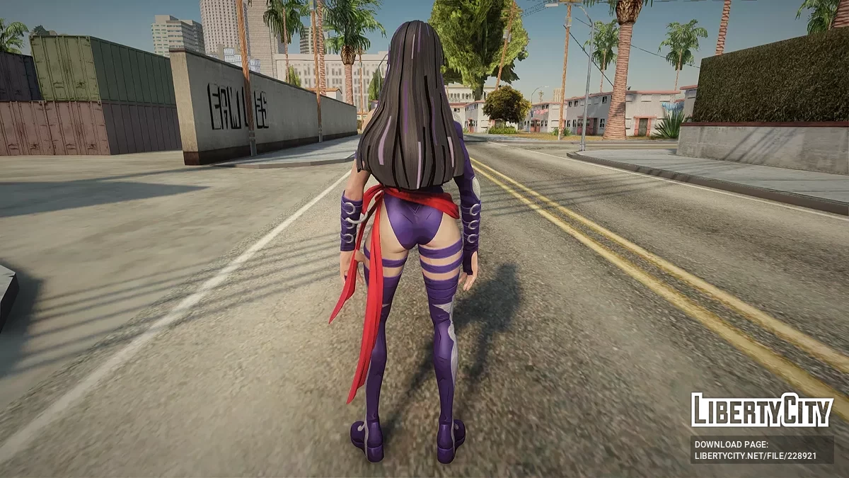 Псайлок з Marvel Rivals / GTA San Andreas