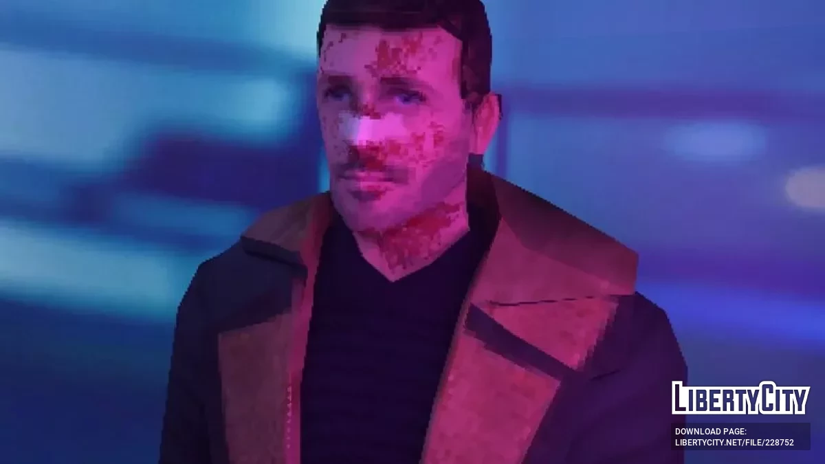 Ryan Gosling z Bladerunner / GTA San Andreas