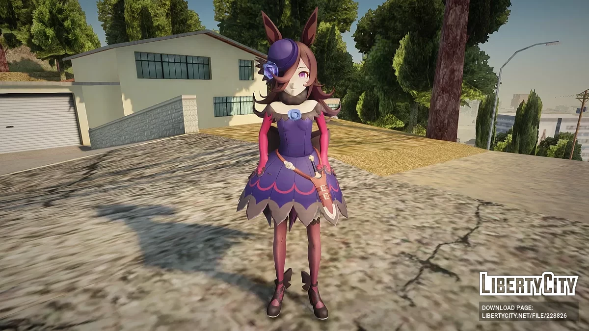 Rice Shower from Uma Musume / GTA San Andreas