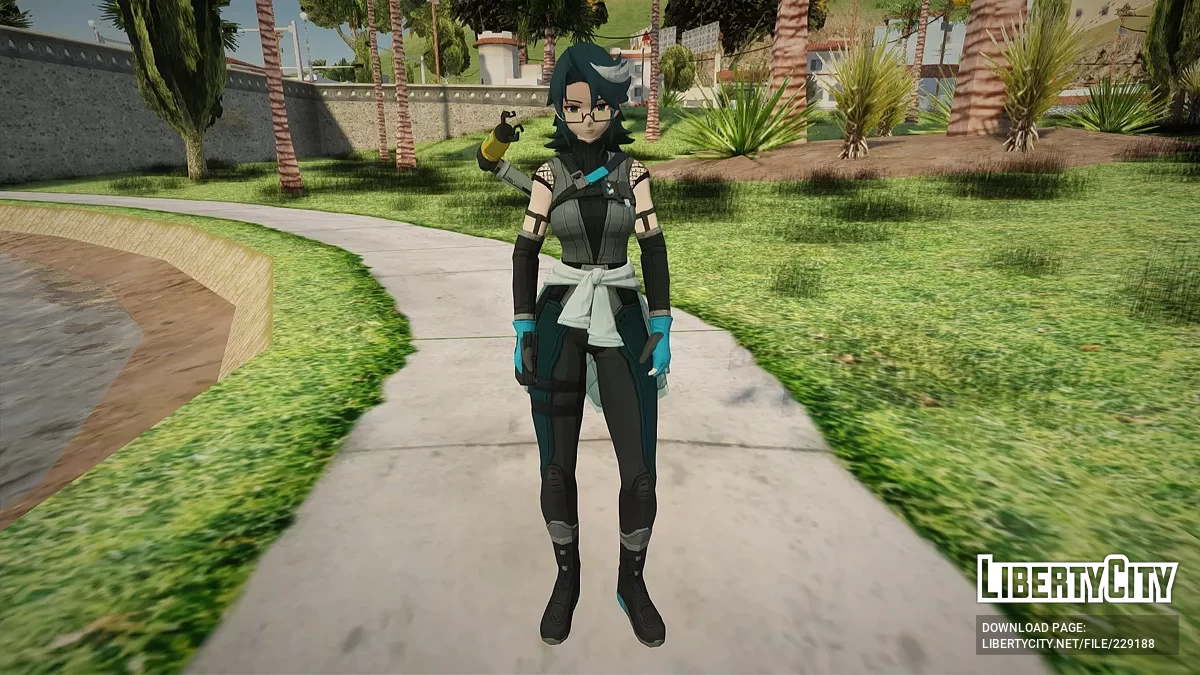 Zenless Zone Zero'dan Ray Yersin / GTA San Andreas