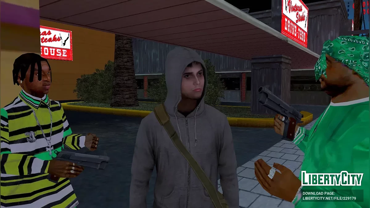 Simon Henriksson from Cry Of Fear / GTA San Andreas