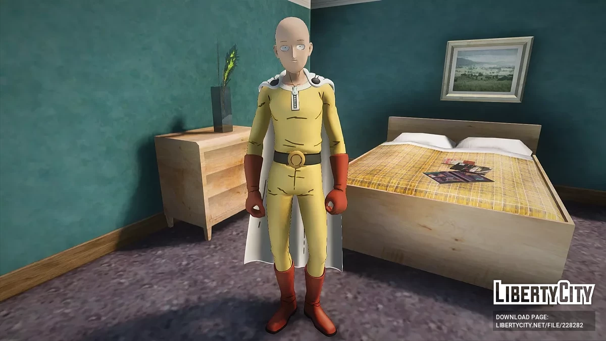 Saitama from One Punch Man / GTA San Andreas