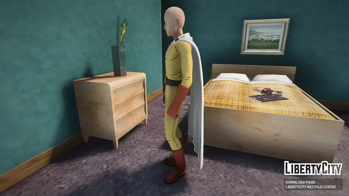 Saitama from One Punch Man / GTA San Andreas