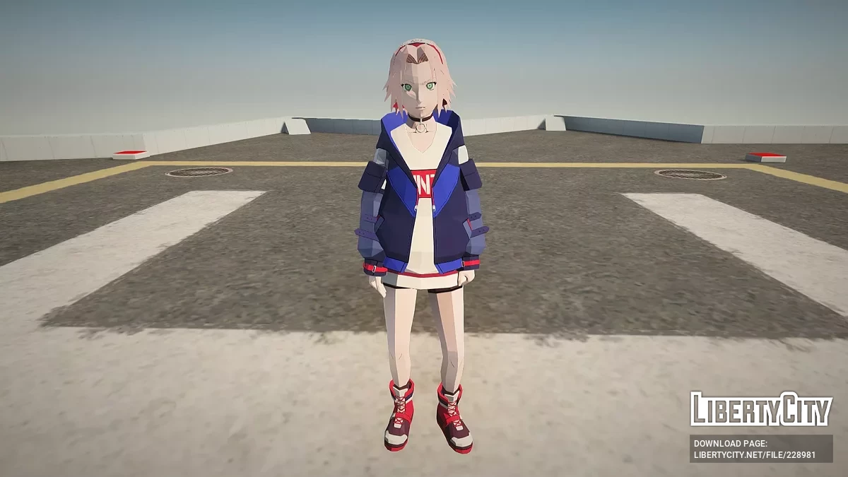 Crimson Storm'dan Streetwear Tarzı Sakura / GTA San Andreas