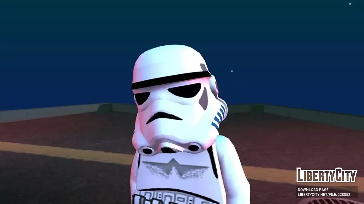 Stormtrooper from LEGO Star Wars / GTA San Andreas