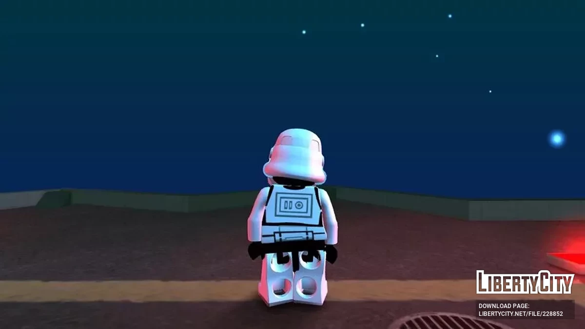 Stormtrooper from LEGO Star Wars / GTA San Andreas