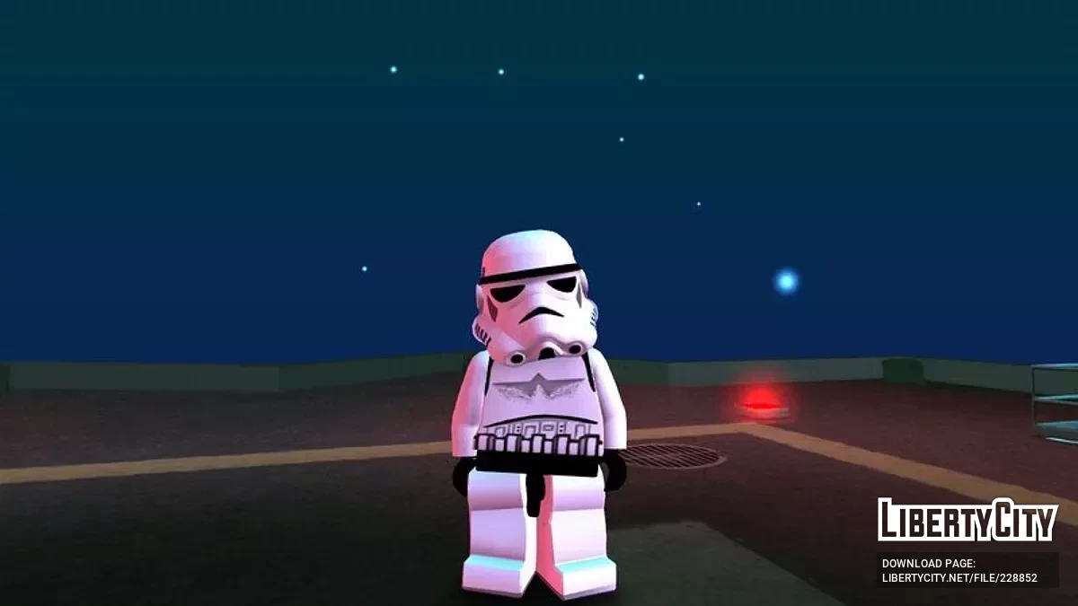 Stormtrooper from LEGO Star Wars / GTA San Andreas