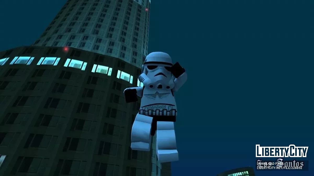 Stormtrooper from LEGO Star Wars / GTA San Andreas