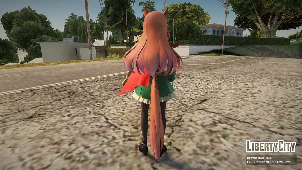 Symboli Rudolf from Uma Musume / GTA San Andreas