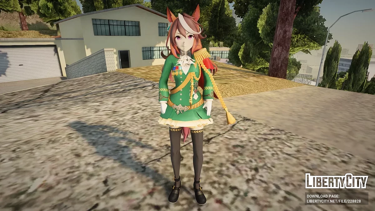 Symboli Rudolf from Uma Musume / GTA San Andreas