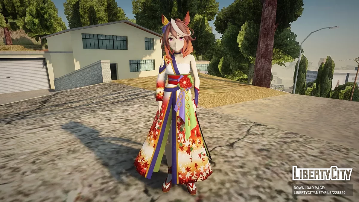 Symboli Rudolf from Uma Musume / GTA San Andreas