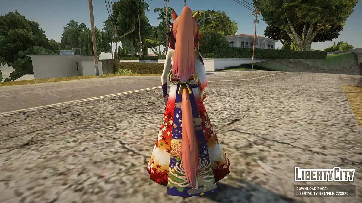 Symboli Rudolf from Uma Musume / GTA San Andreas