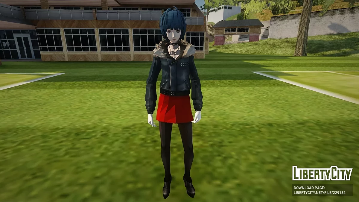 Tae Takemi from Persona 5 Royal / GTA San Andreas