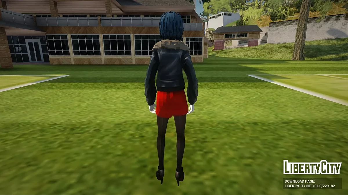 Tae Takemi from Persona 5 Royal / GTA San Andreas