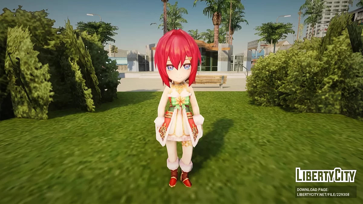 V Tuber Ange Katrina de Valkyrie Connect / GTA San Andreas
