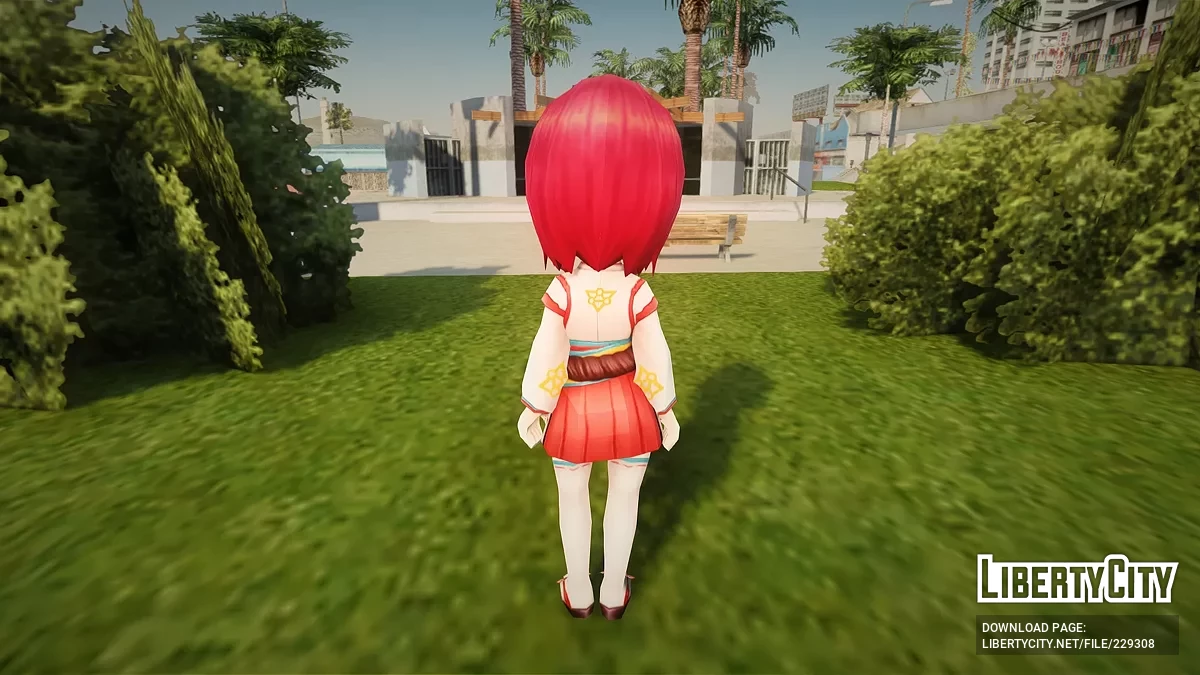 V Tuber Ange Katrina de Valkyrie Connect / GTA San Andreas