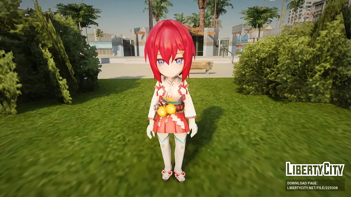 V Tuber Ange Katrina de Valkyrie Connect / GTA San Andreas