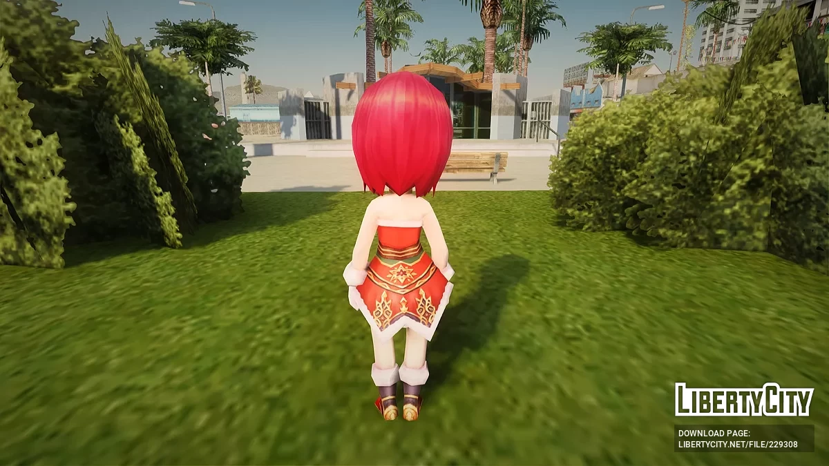 V Tuber Ange Katrina de Valkyrie Connect / GTA San Andreas
