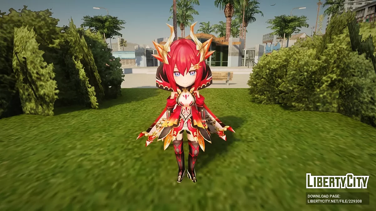 V Tuber Ange Katrina de Valkyrie Connect / GTA San Andreas