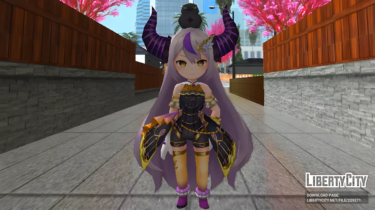 V Tuber La + Darkness de Valkyrie Connect / GTA San Andreas