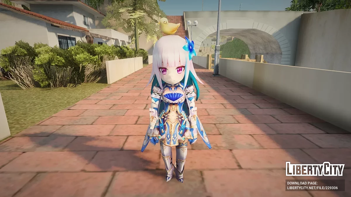 V Tuber Lize Helesta de Valkyrie Connect / GTA San Andreas