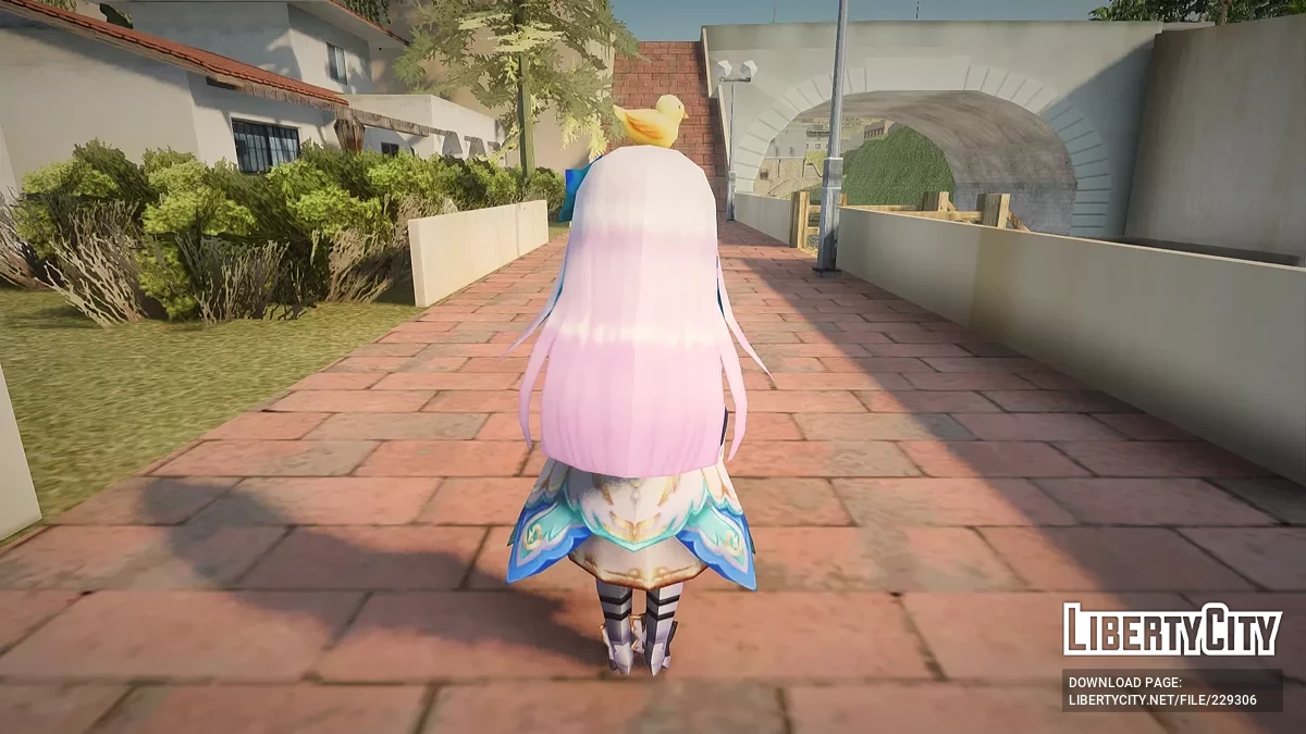 V Tuber Lize Helesta de Valkyrie Connect / GTA San Andreas
