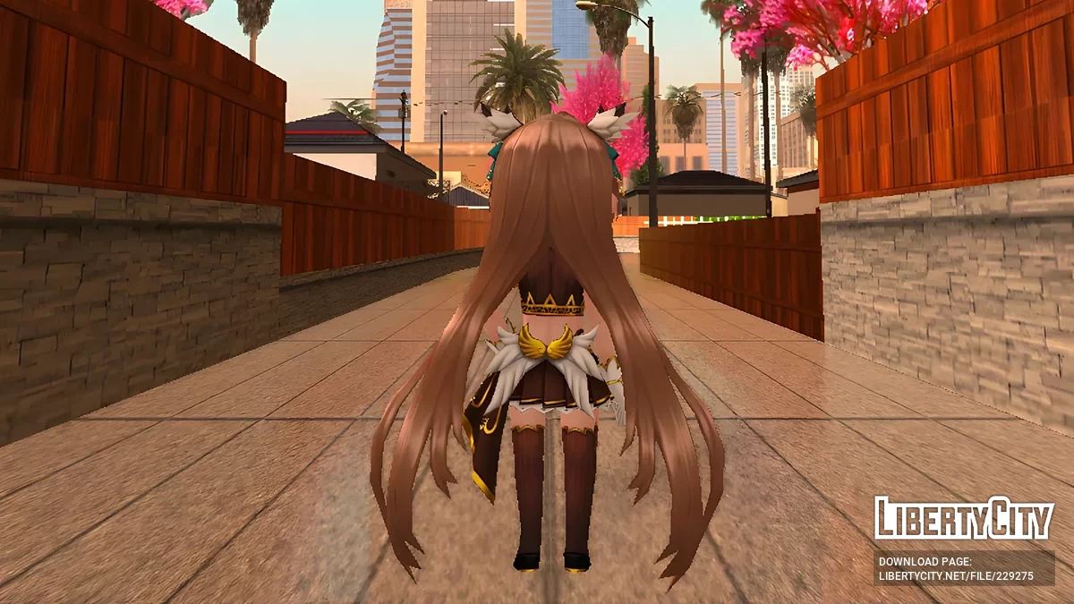 V Tuber Nanashi Mumei from Valkyrie Connect / GTA San Andreas