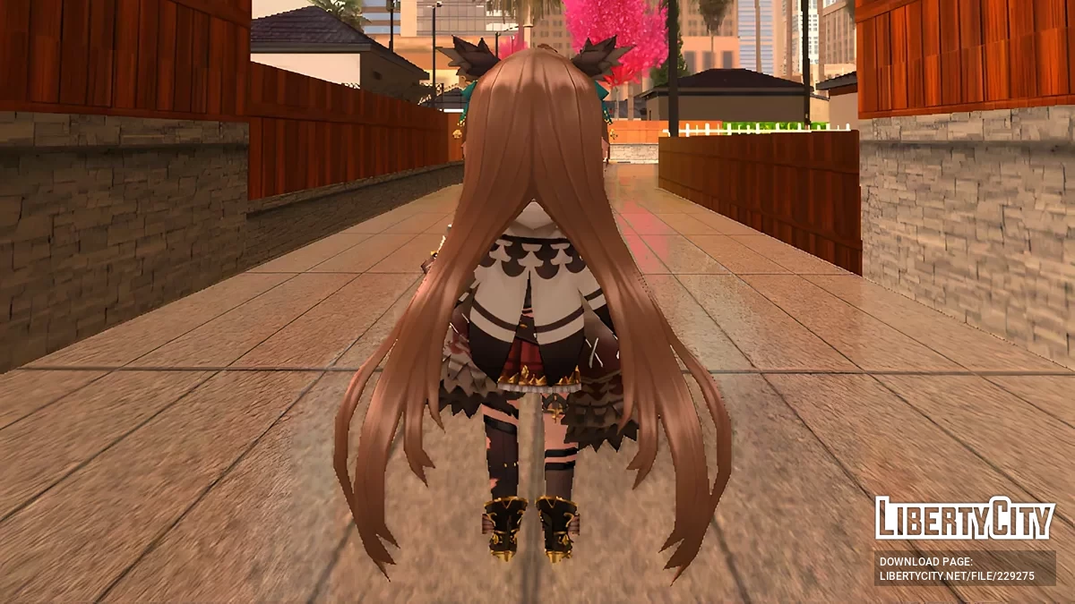 V Tuber Nanashi Mumei from Valkyrie Connect / GTA San Andreas
